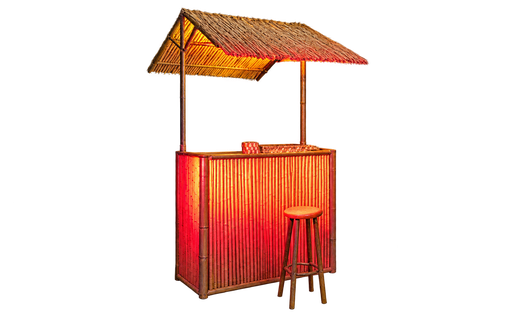 Bambus-Theke Klein mit Dach