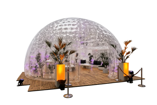 Event Dome - aufblasbar mit Boden