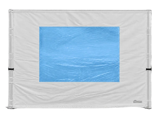Seitenwand 3 m mit Fenster weiß (Standard)