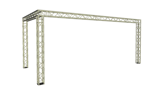 L Traversenstand 4 x 8 m