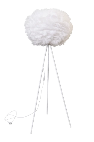 Stehlampe ,,POM'' Weiß