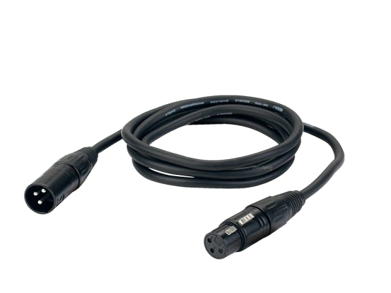 XLR-Kabel 3 Pol. 0,5m