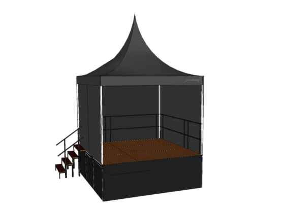 Bühne 3 x 3 m