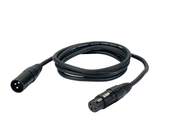 XLR-Kabel 3 Pol. 3 m