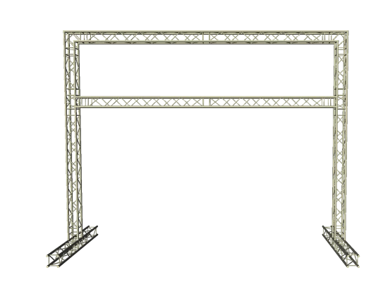Traversen Tor 7 x 5 m Bannerrahmen