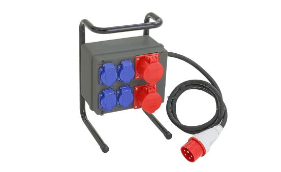 Stromverteiler 16A 400V mit 2x 16A 400V Ausgang