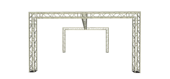 H Traversenstand 5,5 x 7 m