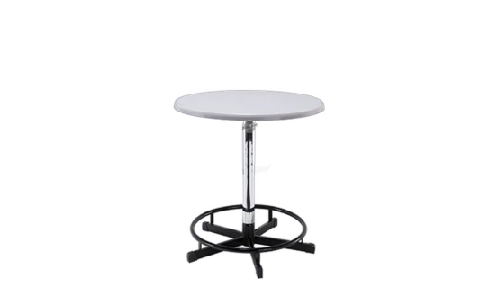 Bistrotisch mit Fußstütze 80 cm