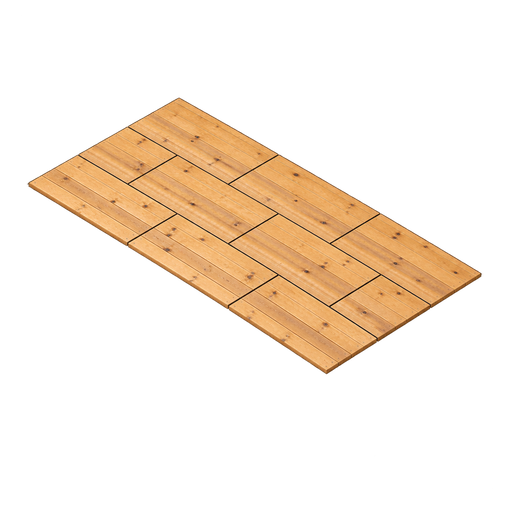 3 x 6 m Holzboden (SET)  Classic
