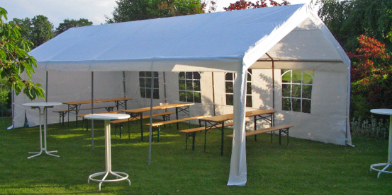 Partyzelt 4 x 6 m