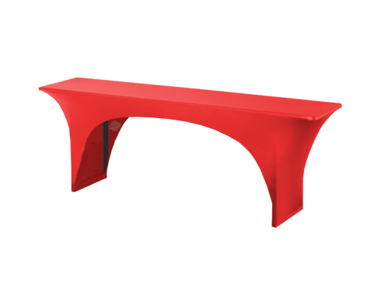 Stretchhusse 50er Tisch rot