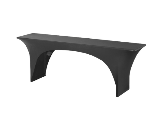 Stretchhusse 50er Tisch schwarz