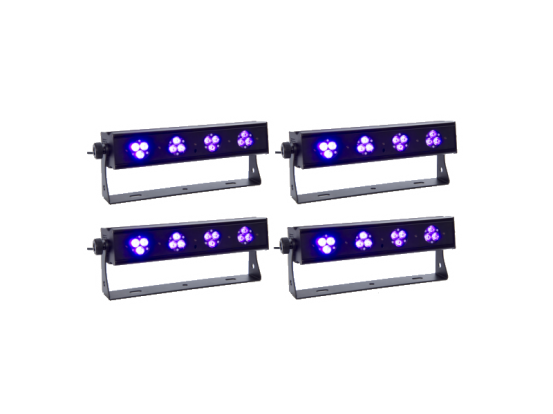 4er Set Schwarzlicht LED ( Blacklight - UV )