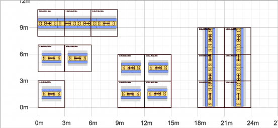 Faltzelt 6 x 6 m