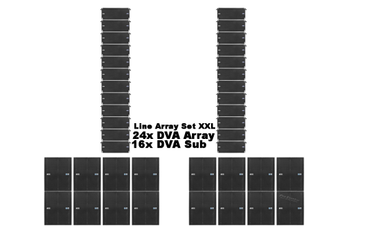 Line Array Set XXL