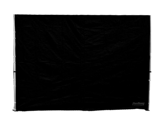Seitenwand 3 m ohne Fenster schwarz (Standart) 