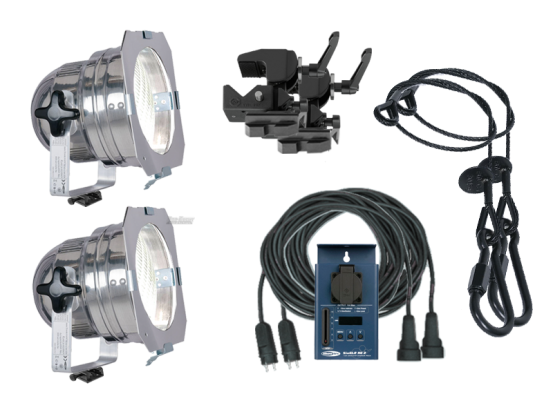 Zeltbeleuchtungsset 2 PAR 56