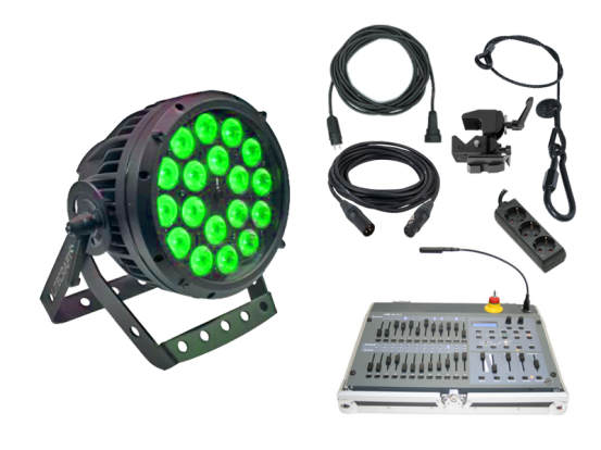 Zeltbeleuchtung Set 6 LED