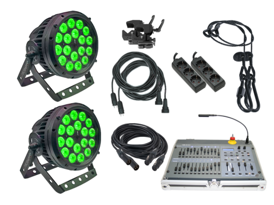 Zeltbeleuchtung Set 7 LED