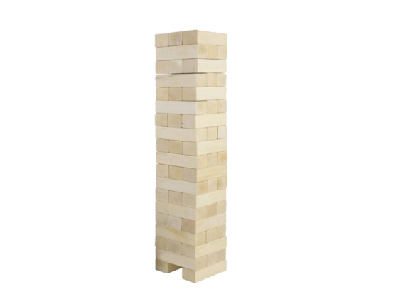 XXL Jenga Stapelturm CS