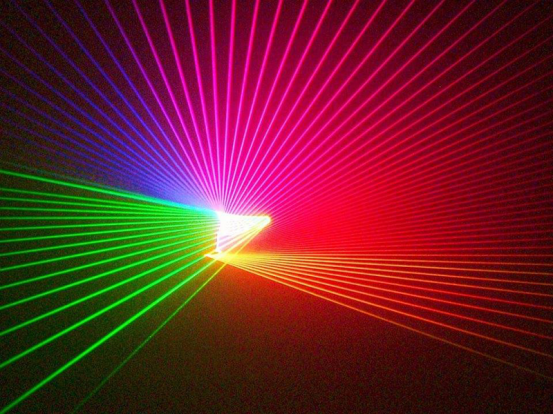 Lasershow Set XS, mit Operator