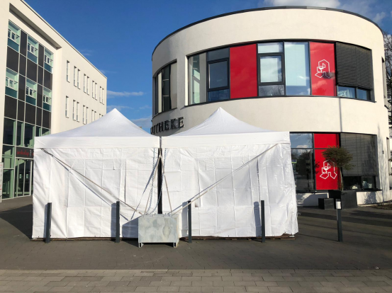 stabiles Faltzelt 3 x 6 m