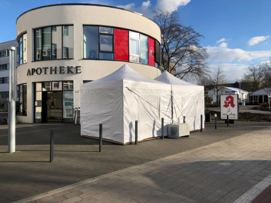 stabiles Faltzelt 3 x 6 m