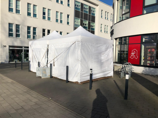stabiles Faltzelt 3 x 6 m