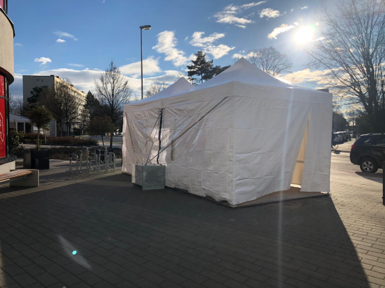 stabiles Faltzelt 3 x 6 m