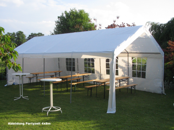 Partyzelt 4 x 8 m