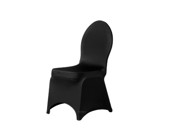 Stretchhusse Stuhl schwarz