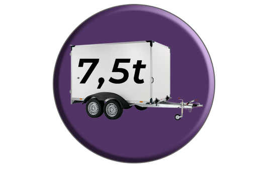 Lieferzuschlag für Hänger  (LKW bis 7,5t)