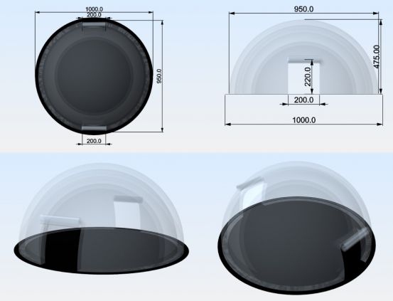 Event Dome - aufblasbar