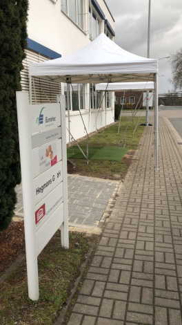 stabiles Cateringzelt 3 x 3 m V2