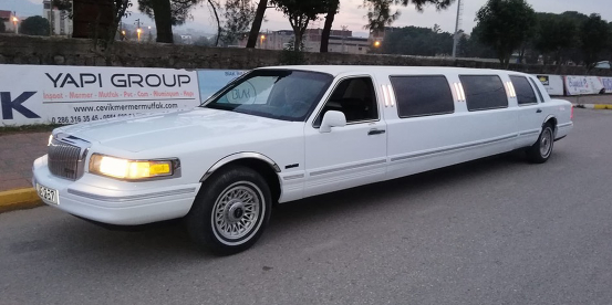 Strechlimousine Lincoln 9,5 m / 1 Std.-Set