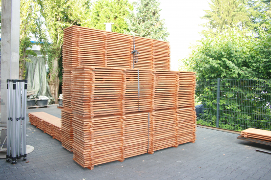 Holzbodenelement 5 m 