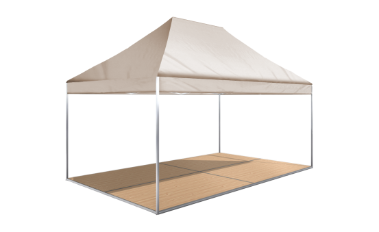 Mastertent 4 x 6 m (Sandfarbe) 