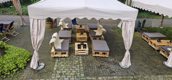 Mastertent 4 x 6 m (Sandfarbe) 