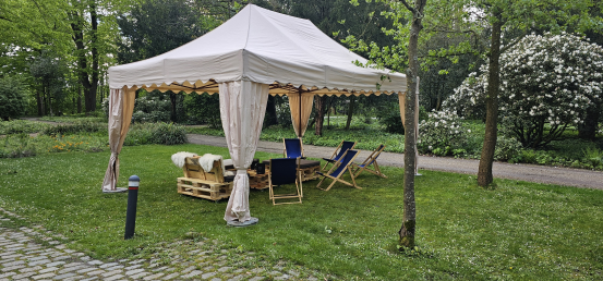 Mastertent 4 x 6 m (Sandfarbe) 