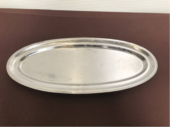 Silber Tablett Oval 