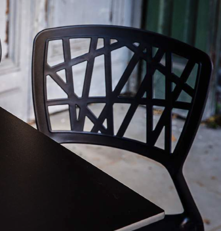 Web Stuhl schwarz