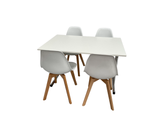 4P. Tischset Keeve schwarz