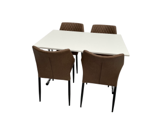 4P. Tischset Keeve schwarz