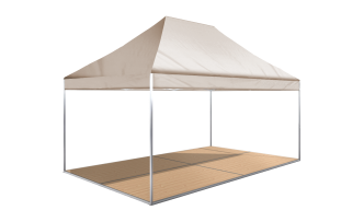Mastertent 4 x 6 m (Sandfarbe)