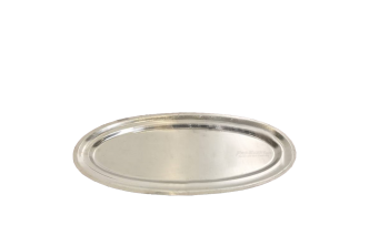 Silber Tablett Oval