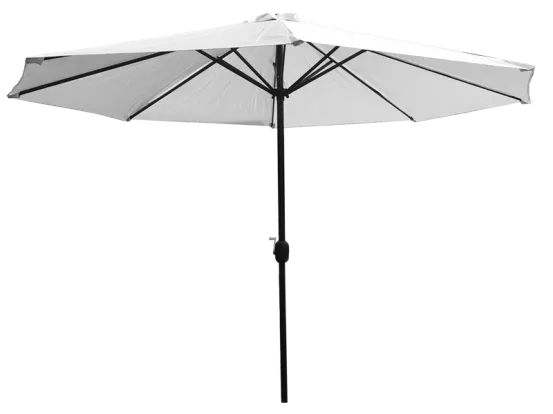Sonnenschirm 3 m wei&szlig;