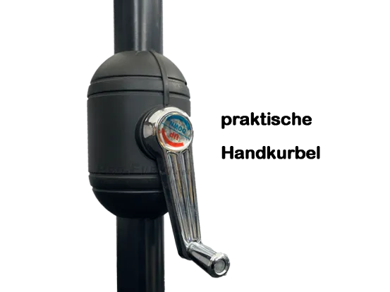 Sonnenschirm 3 m wei&szlig;