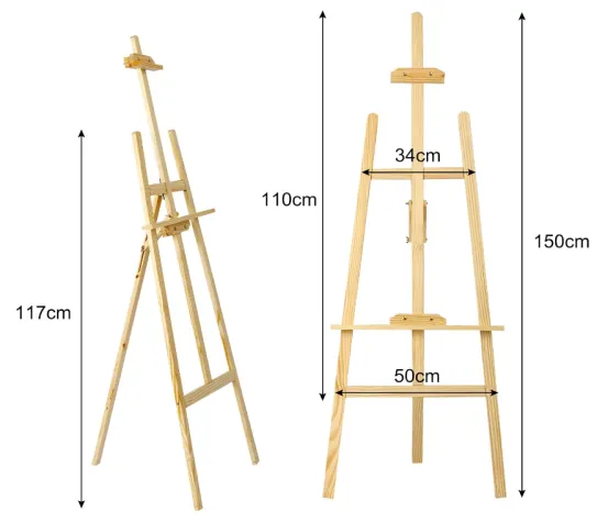 Staffelei leichte Ausf&uuml;hrung