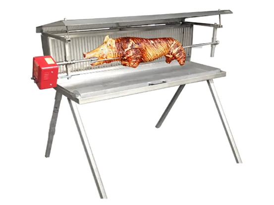 Spanferkelgrill Edelstahl