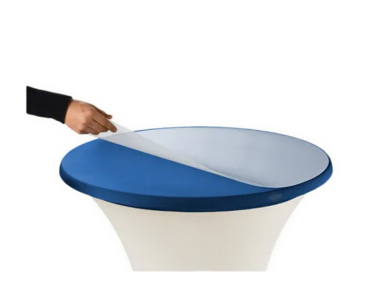 Plexiglasauflage Stehtisch